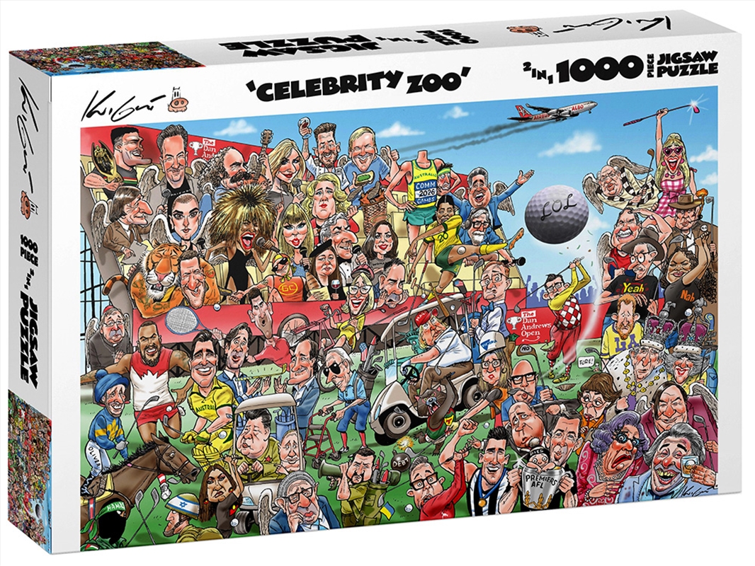 Who's Who In The Zoo 1000Pc/Product Detail/Jigsaw Puzzles