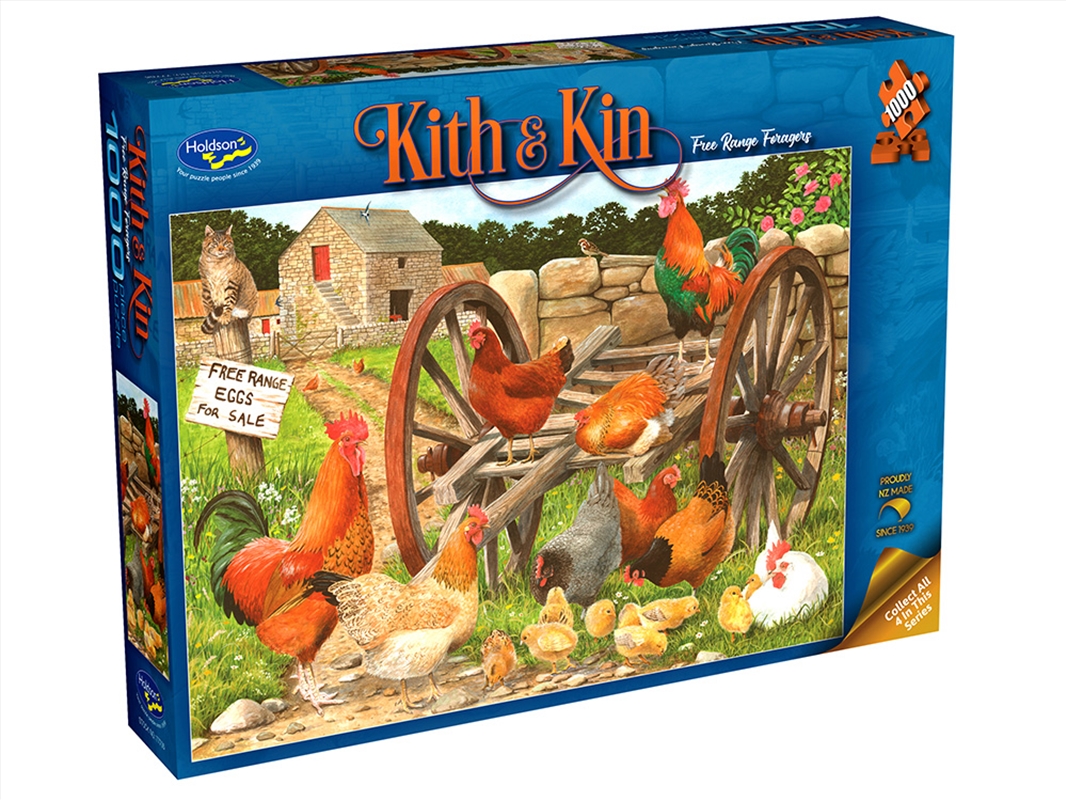 Kith & Kin Free Range 1000Pc/Product Detail/Jigsaw Puzzles