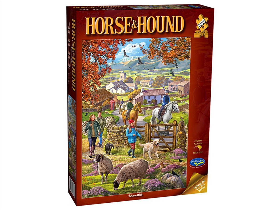 Horse & Hound Autumn Walk 1000/Product Detail/Jigsaw Puzzles