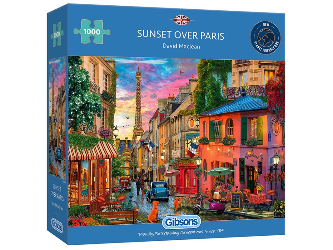 Sunset Over Paris 1000Pc/Product Detail/Jigsaw Puzzles