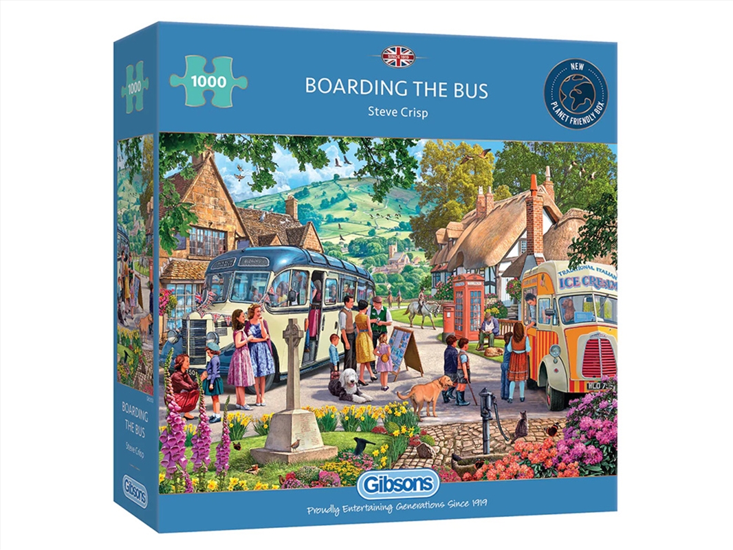 Boarding The Bus 1000Pc/Product Detail/Jigsaw Puzzles