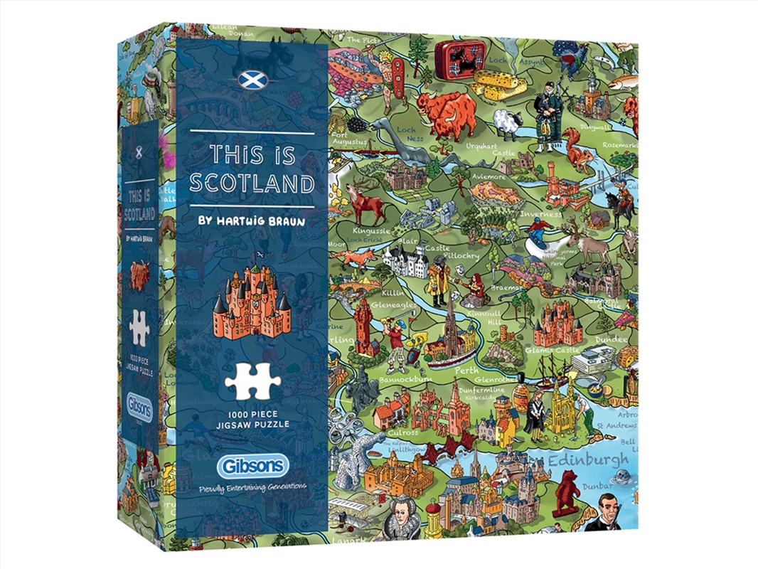 This Is Scotland 1000Pc/Product Detail/Jigsaw Puzzles