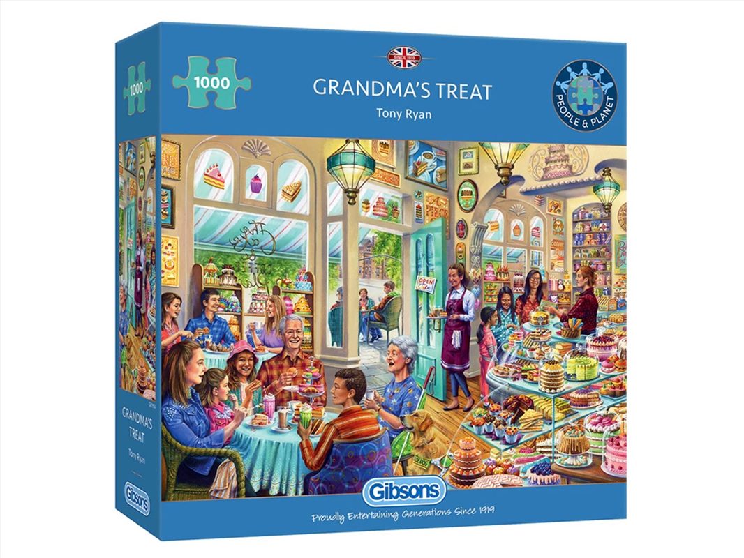 Grandma's Treats 1000Pc/Product Detail/Jigsaw Puzzles