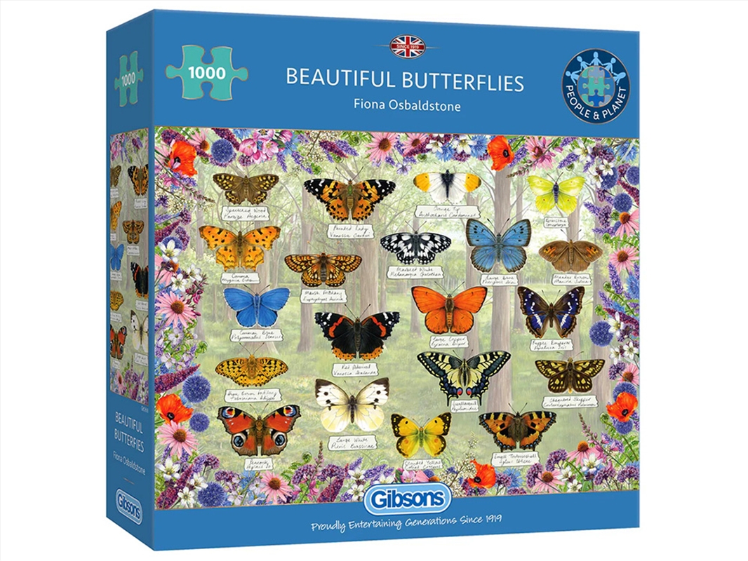 Beautiful Butterflies 1000Pc/Product Detail/Jigsaw Puzzles