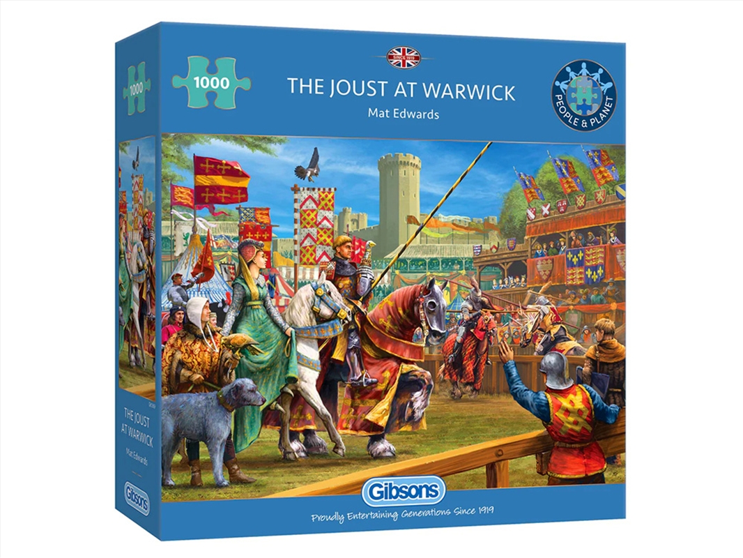 The Joust At Warwick 1000Pc/Product Detail/Jigsaw Puzzles