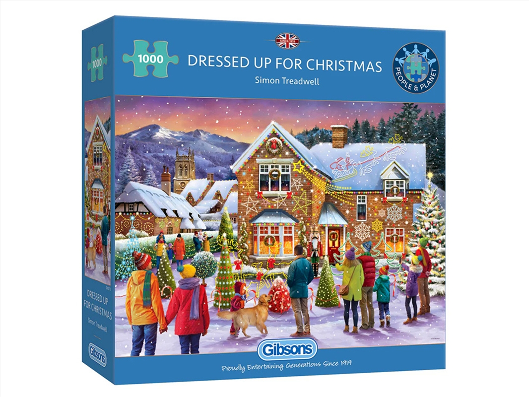 Dressed Up For Christmas 1000Pc/Product Detail/Jigsaw Puzzles