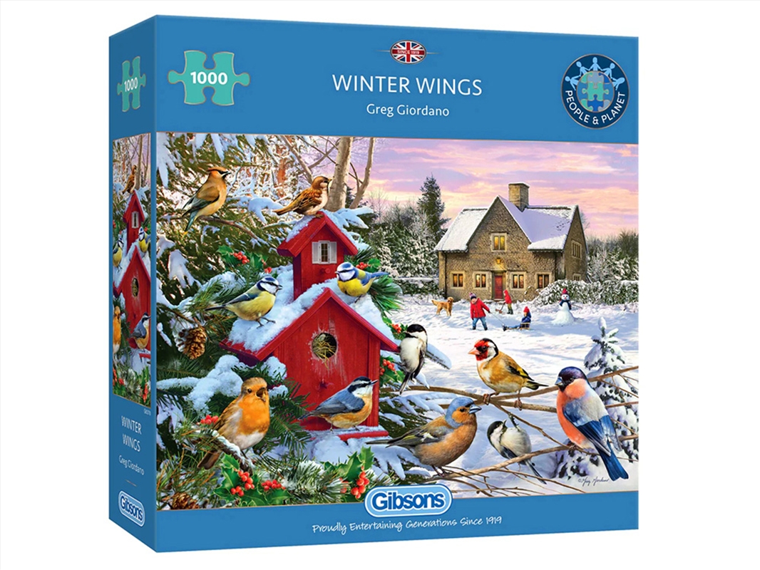 Winter Wings 1000Pc/Product Detail/Jigsaw Puzzles