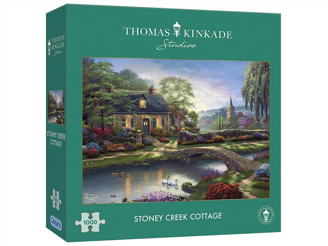 Stoney Creek Cottage Kinkade 1000Pc/Product Detail/Jigsaw Puzzles