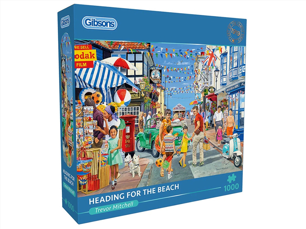 Heading For The Beach 1000Pc/Product Detail/Jigsaw Puzzles