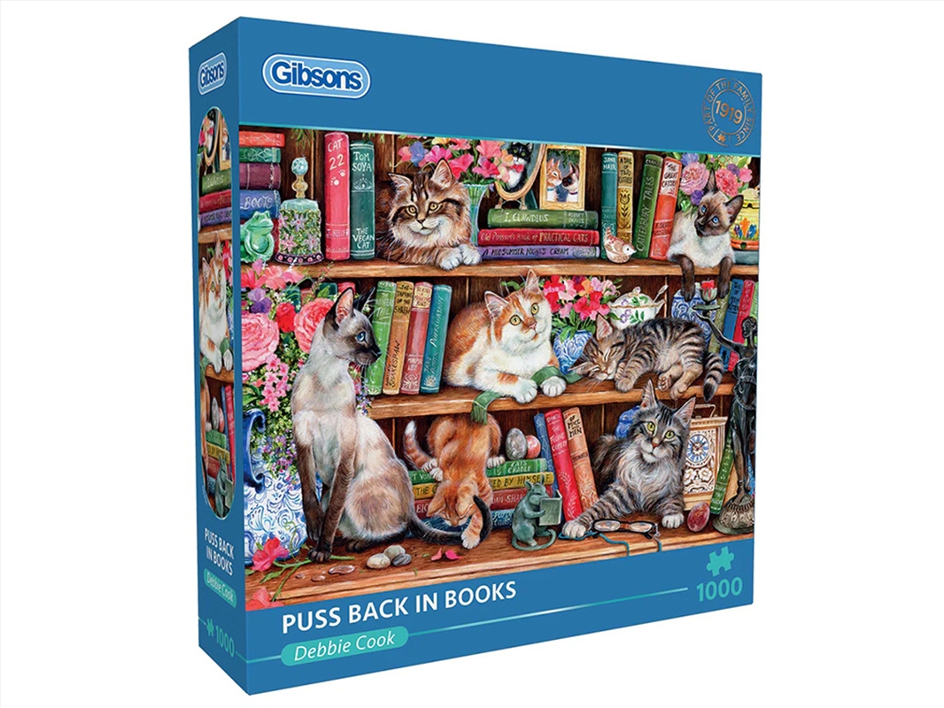 Puss Back In Books 1000Pc/Product Detail/Jigsaw Puzzles