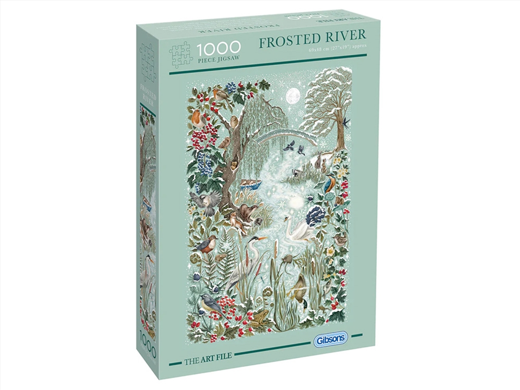 Frosted River 1000Pc/Product Detail/Jigsaw Puzzles