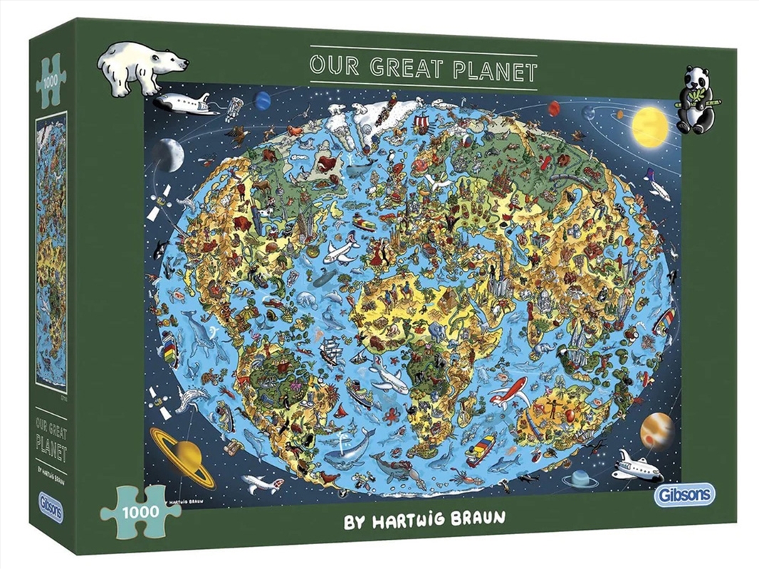 Our Great Planet 1000Pc/Product Detail/Jigsaw Puzzles