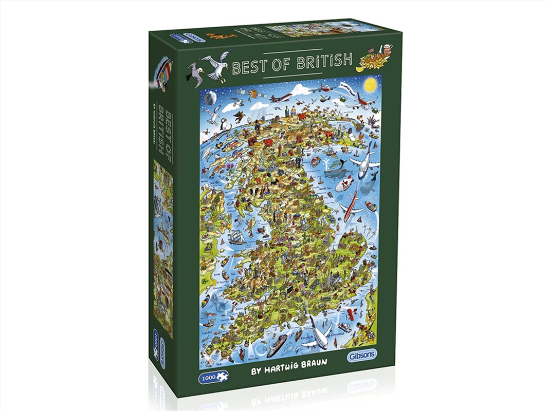 Best Of Britain 1000Pc/Product Detail/Jigsaw Puzzles