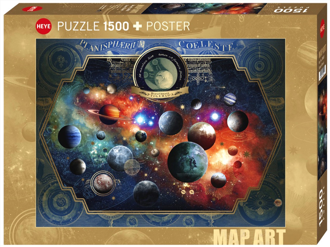 Map Art, Space World 1500Pc/Product Detail/Jigsaw Puzzles