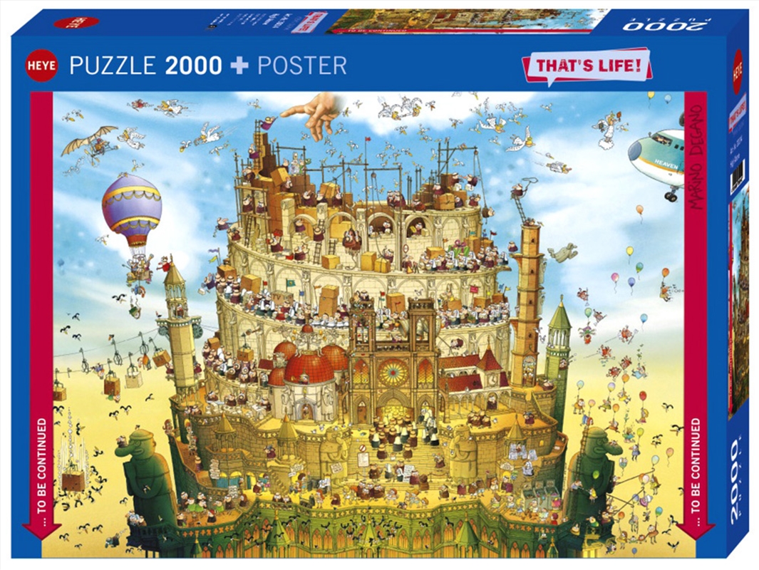 That's Life, High Above 2000Pc/Product Detail/Jigsaw Puzzles