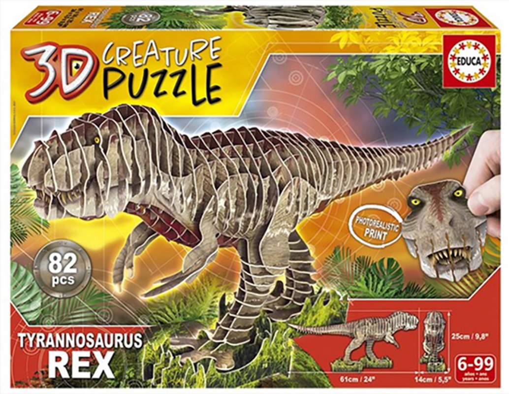 3D Creature Puzzle T-Rex/Product Detail/Jigsaw Puzzles