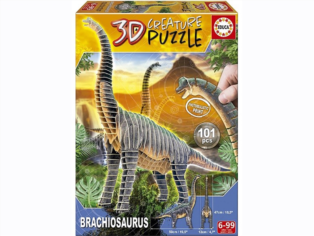 3D Creature Puzl.Brachiosaurus/Product Detail/Jigsaw Puzzles