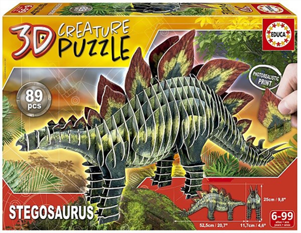 3D Creature Puzzle Stegosaurus/Product Detail/Jigsaw Puzzles