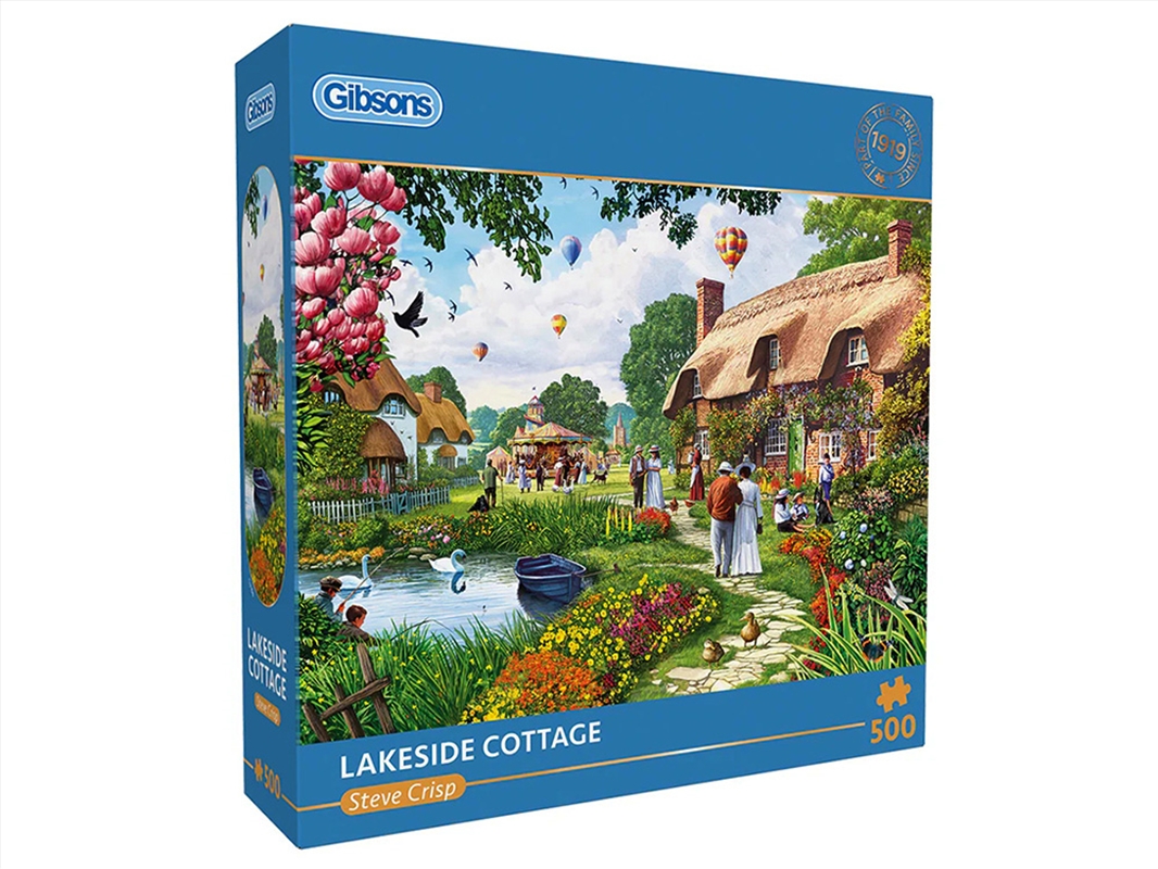 Lakeside Cottage 500Pc/Product Detail/Jigsaw Puzzles