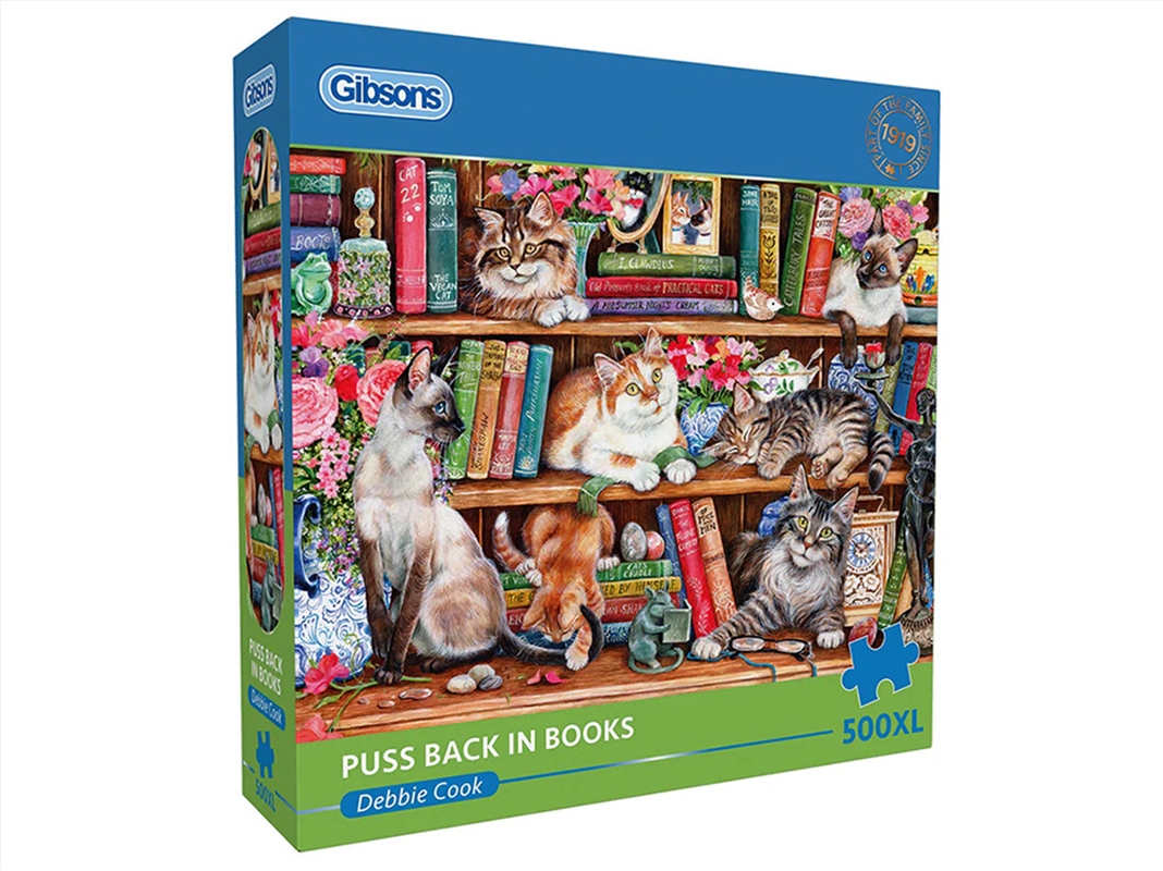 Puss Back In Books 500Pcxl/Product Detail/Jigsaw Puzzles