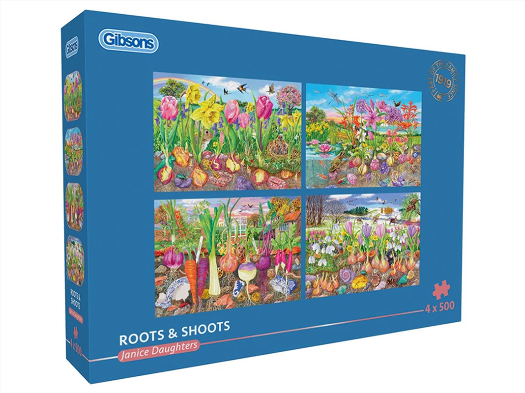 Roots & Shoots 4 X 500Pc/Product Detail/Jigsaw Puzzles