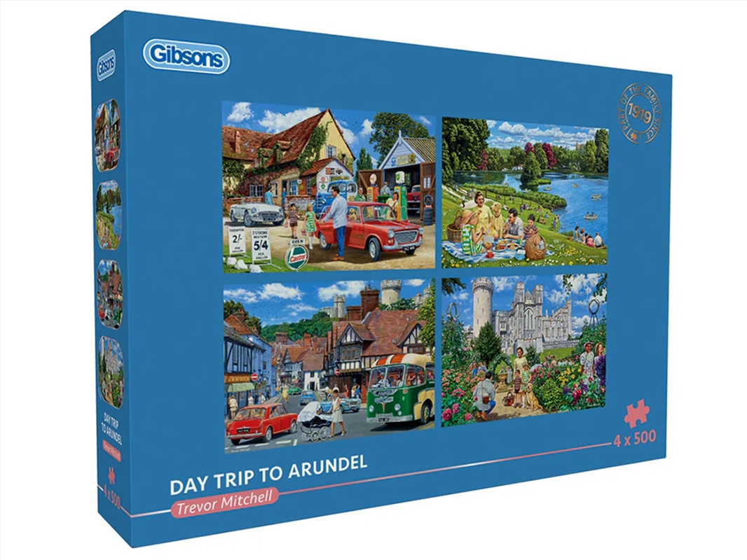 Day Trip To Arundel 4 X 500Pc/Product Detail/Jigsaw Puzzles