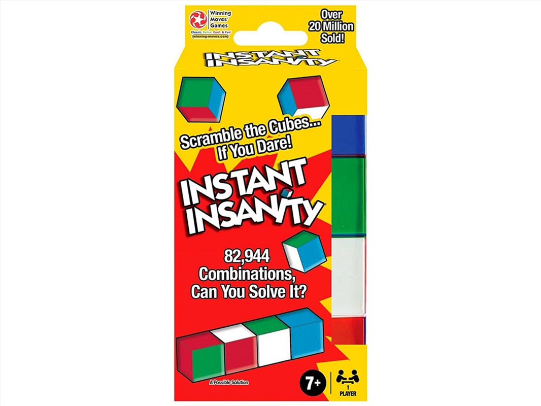 Instant Insanity Puzzle/Product Detail/Jigsaw Puzzles