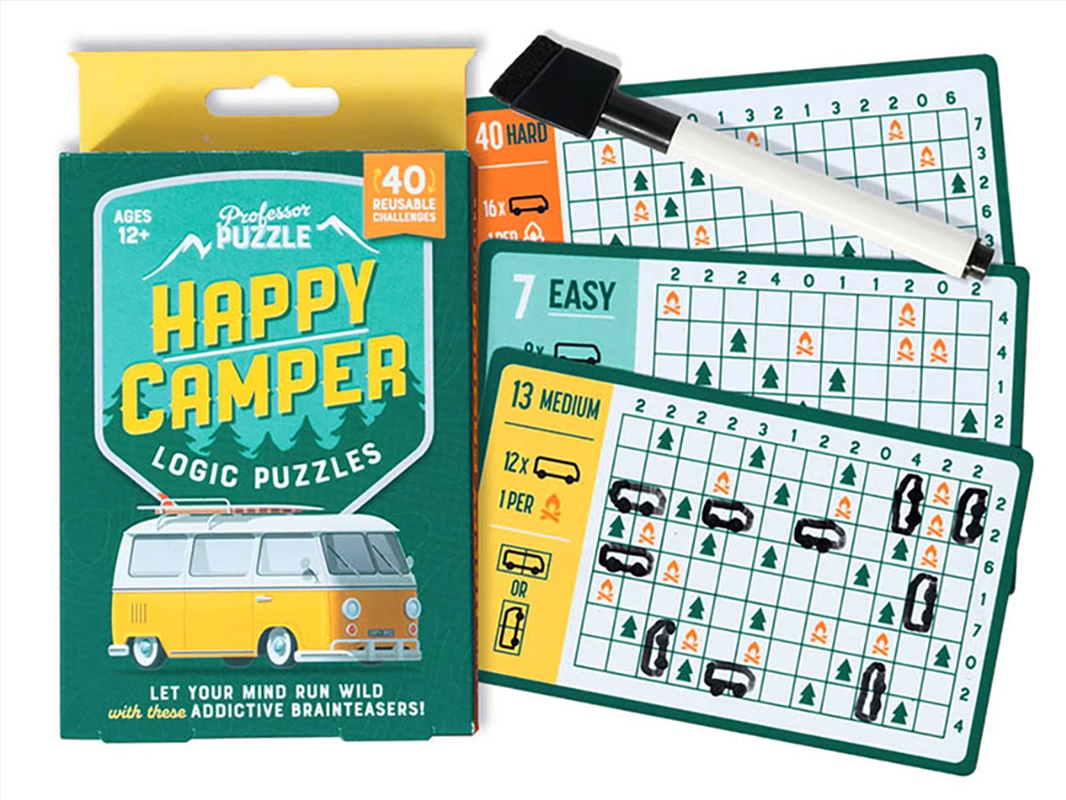 Happy Camper Logic Puzzles/Product Detail/Jigsaw Puzzles