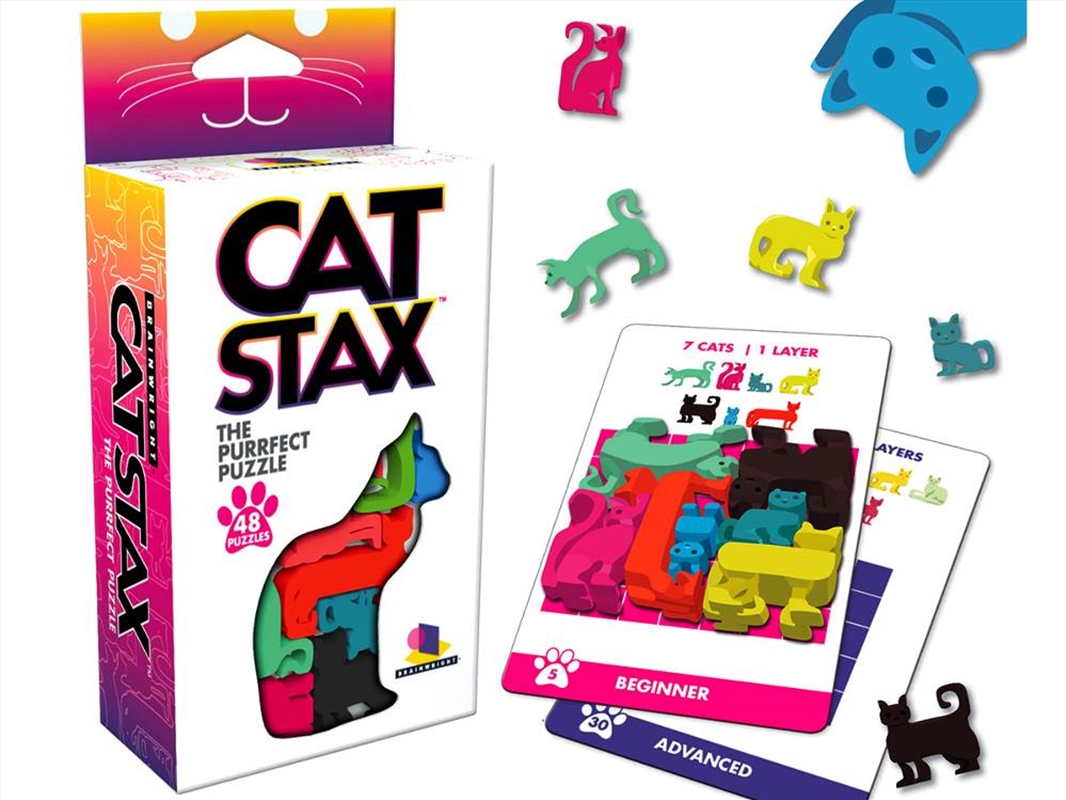 Cat Stax - The Purrfect Puzzle/Product Detail/Jigsaw Puzzles