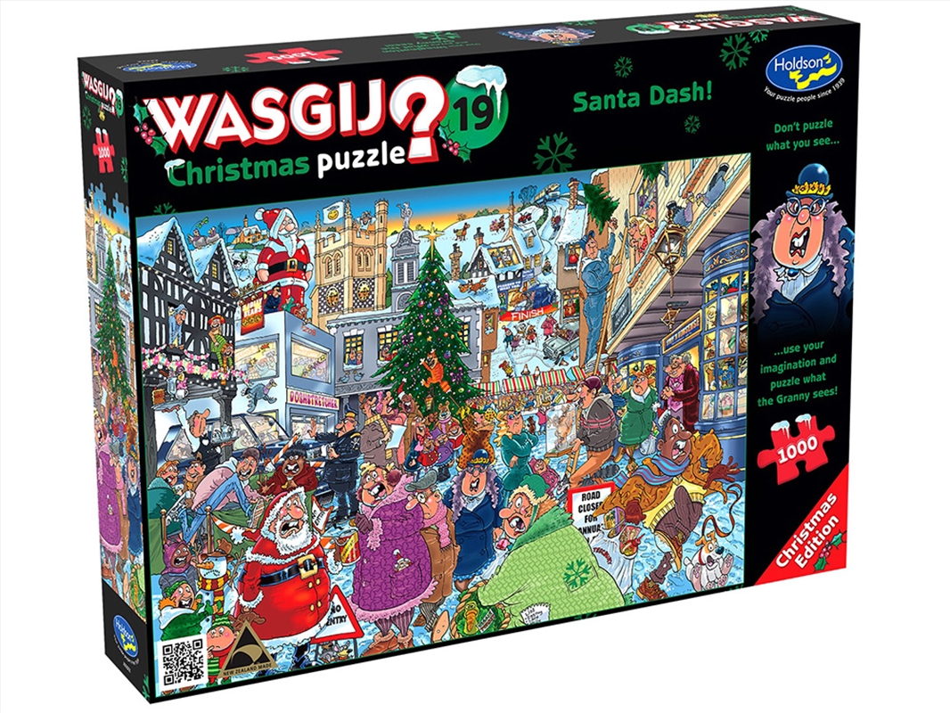 Wasgij? Xmas 19 Santa Dash!/Product Detail/Jigsaw Puzzles