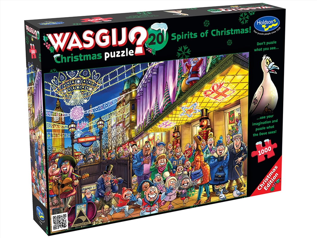 Wasgij? Xmas 20 Spirits O/Xmas/Product Detail/Jigsaw Puzzles