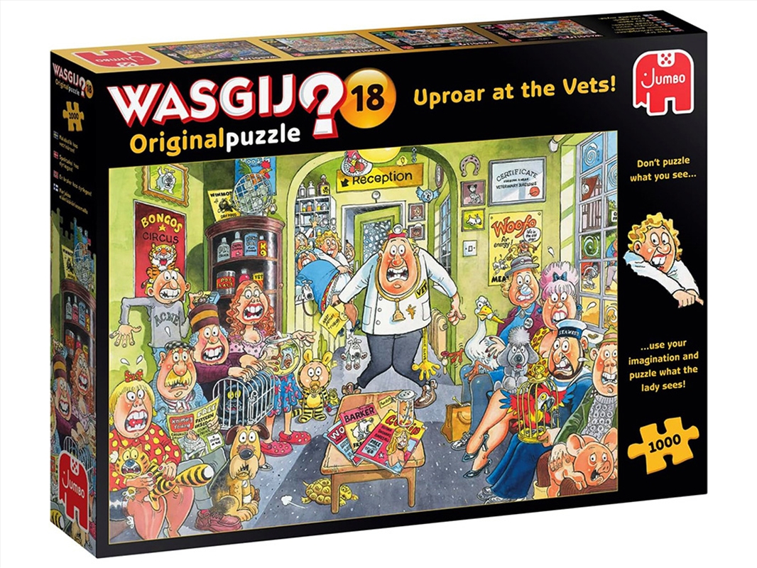 Wasgij? Orig.18 Vets Uproar!/Product Detail/Jigsaw Puzzles