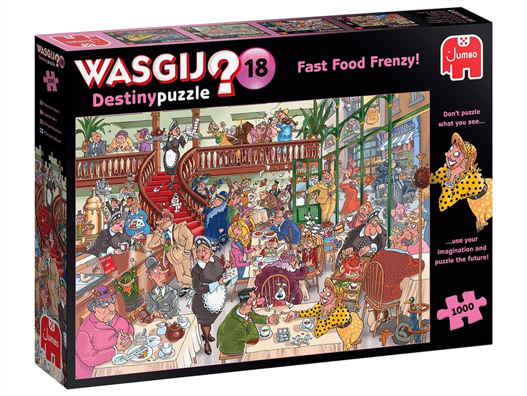 Wasgij? Dest.18 Fast Fd.Frenzy/Product Detail/Jigsaw Puzzles