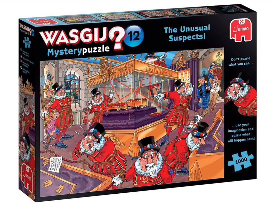 Wasgij? Myst.12 Unusual Suspec/Product Detail/Jigsaw Puzzles