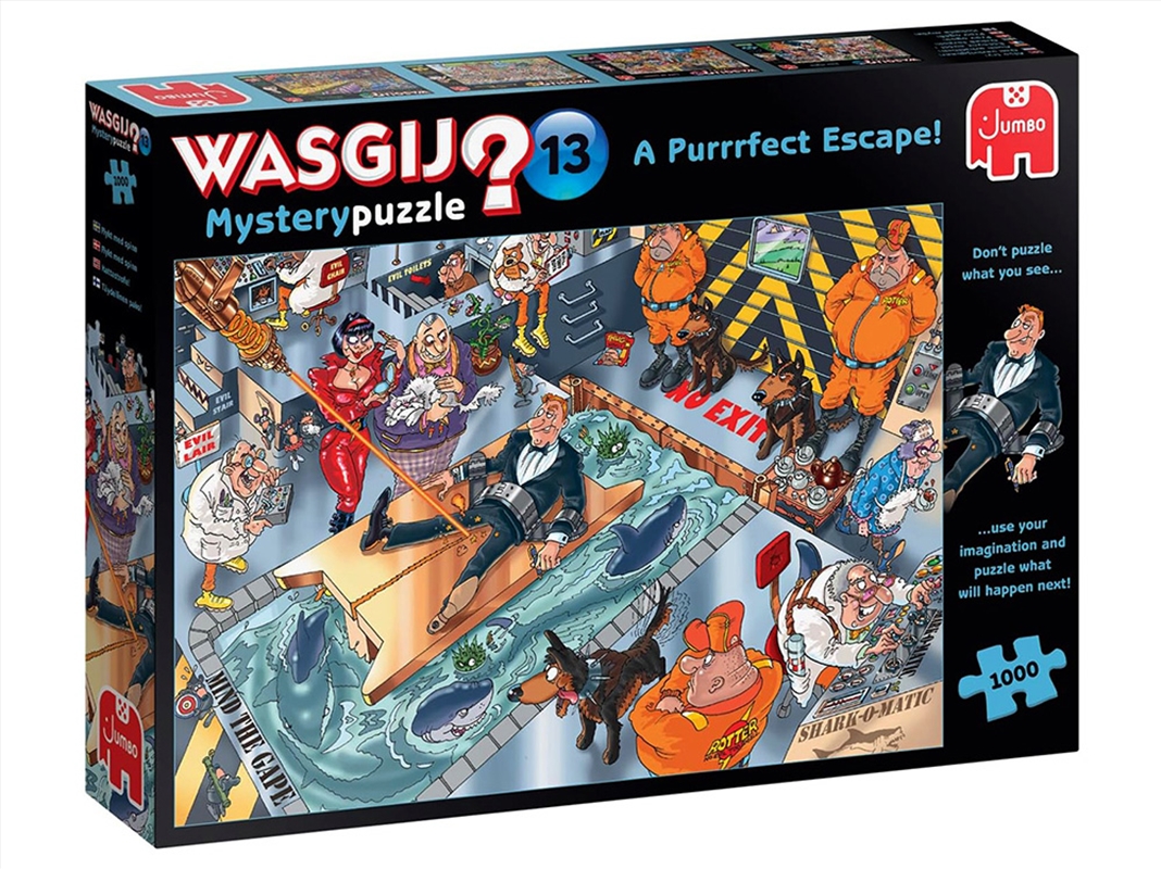 Wasgij? Myst.13 Purrfect Escap/Product Detail/Jigsaw Puzzles