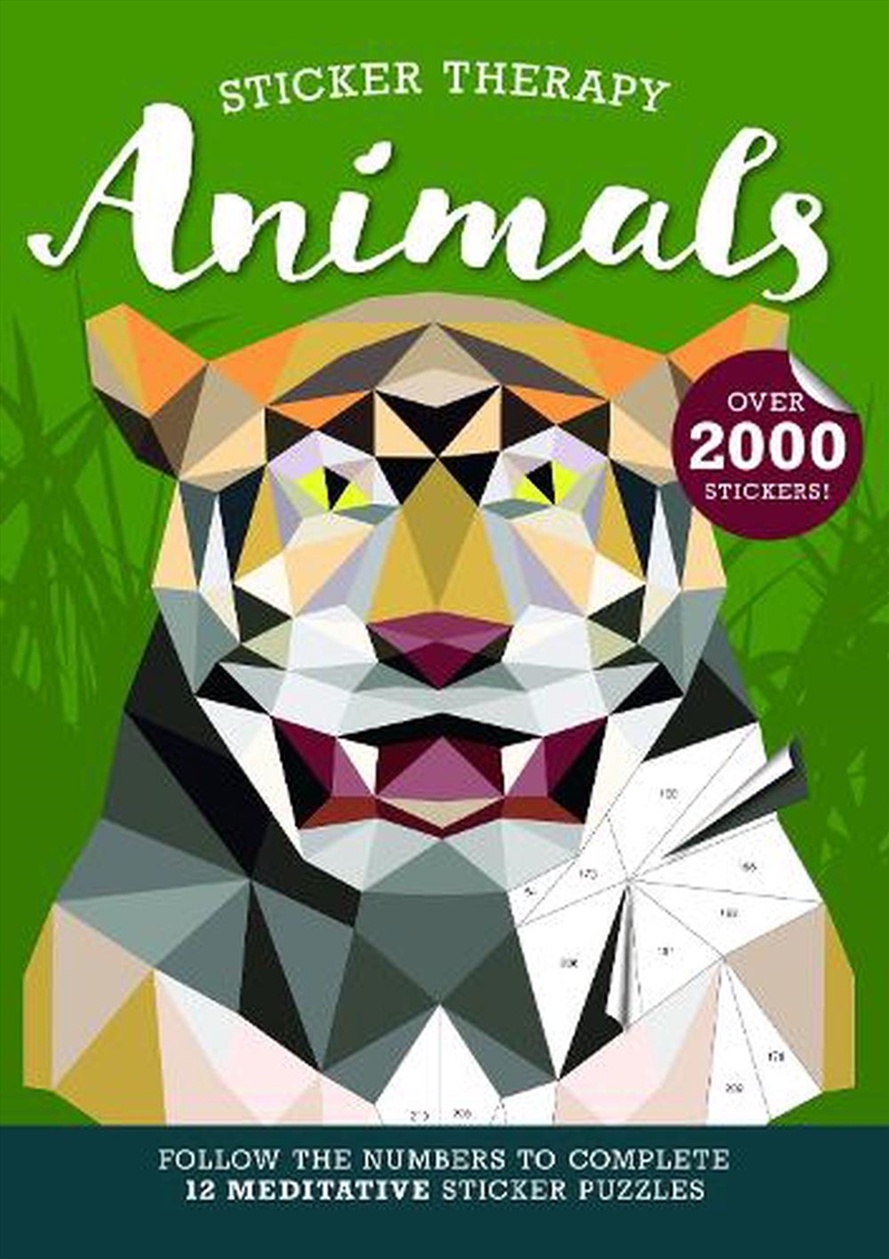 Sticker Therapy - Animals/Product Detail/Kids Activity Books