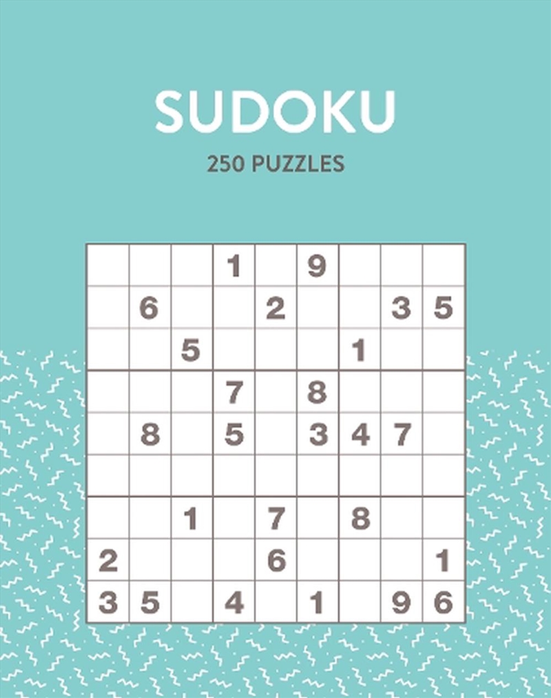 250 Puzzles - Sudoku - Pastel Blue/Product Detail/Adults Activity Books