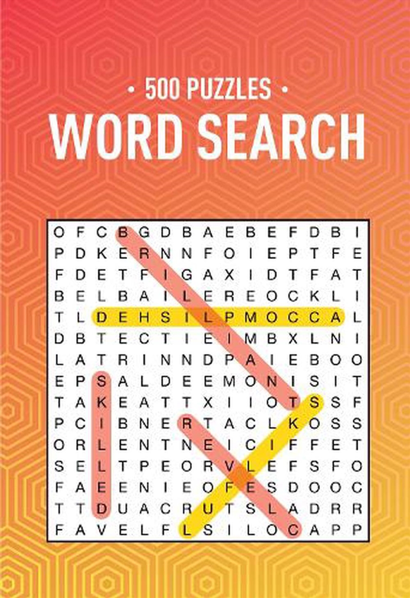 500 Puzzles Book - Word Search/Product Detail/Adults Activity Books