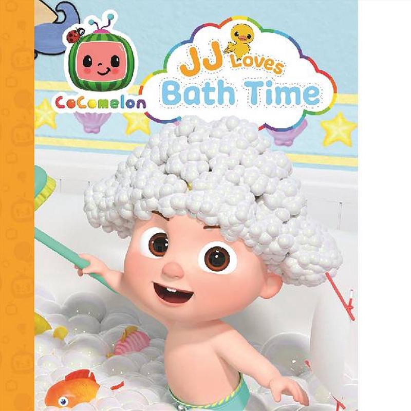 CoComelon - Cased Board Book - JJ Loves Bath Time/Product Detail/Early Childhood Fiction Books