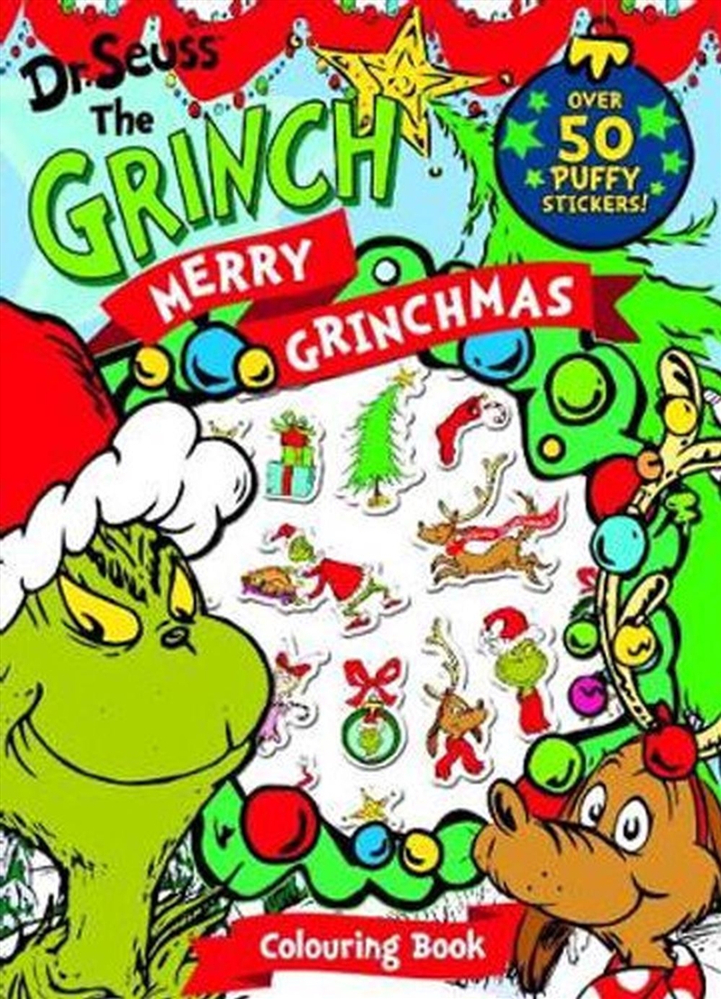 Dr Seuss - The Grinch - Puffy Sticker Book/Product Detail/Kids Activity Books