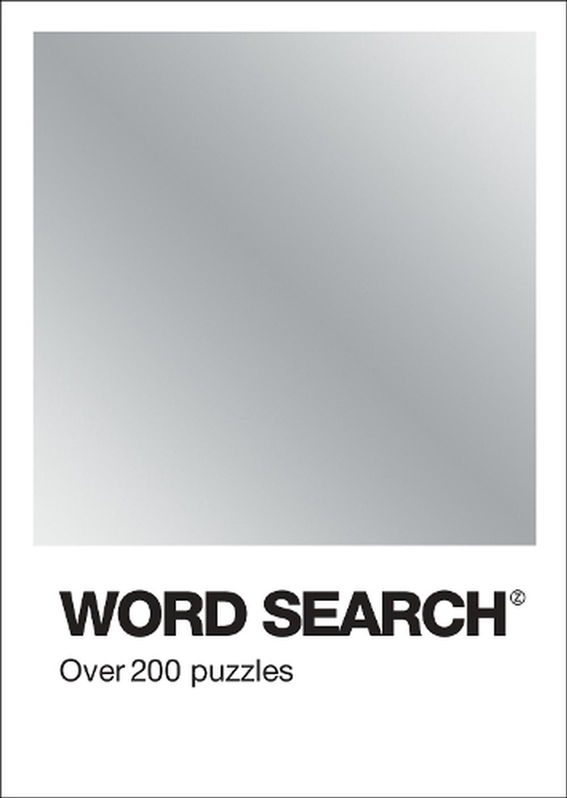 Colour Block Puzzle Book - Word Search (Silver)/Product Detail/Adults Activity Books