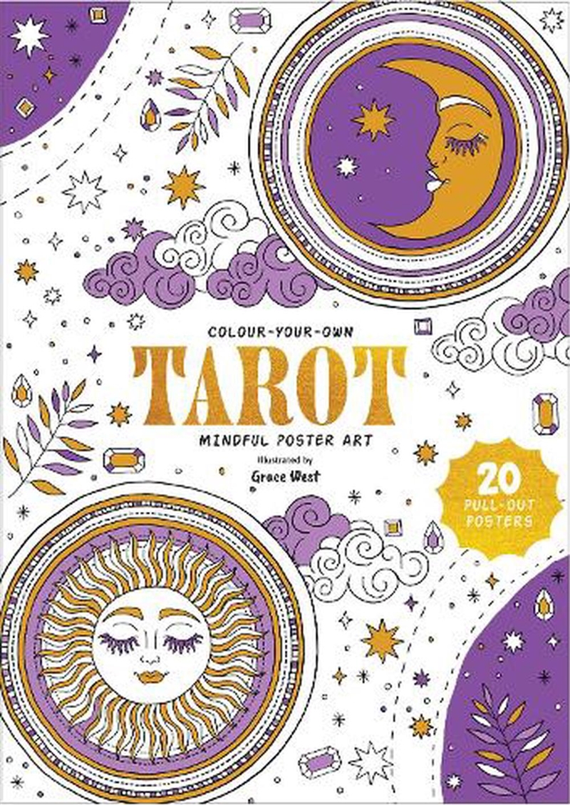 Mindful Poster Art - Tarot/Product Detail/Adults Colouring