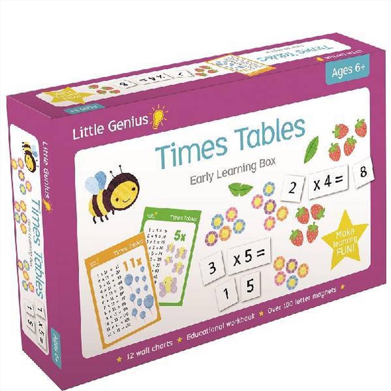 Little Genius Learning Box - Times Tables/Product Detail/Early Childhood Fiction Books