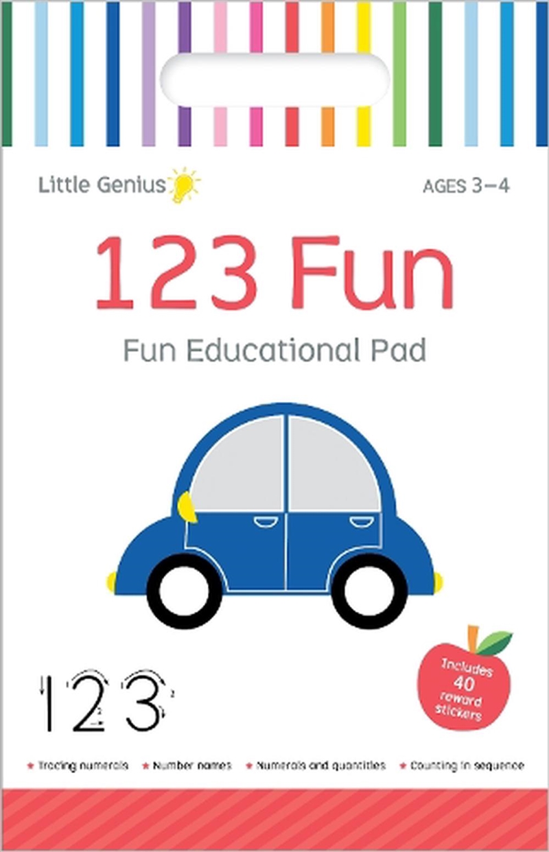 Little Genius Vol. 2 - Small Activity Pad - 123 Fun/Product Detail/Children