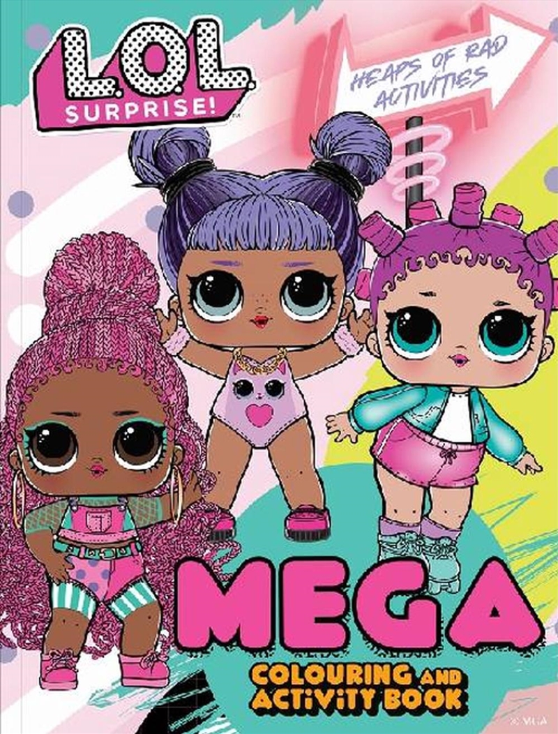 L.O.L Surprise! Mega Colouring Book - Totally Awesome/Product Detail/Kids Colouring