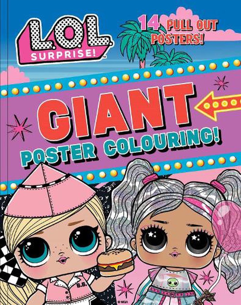 L.O.L. Surprise! - Giant Poster Colouring/Product Detail/Kids Colouring