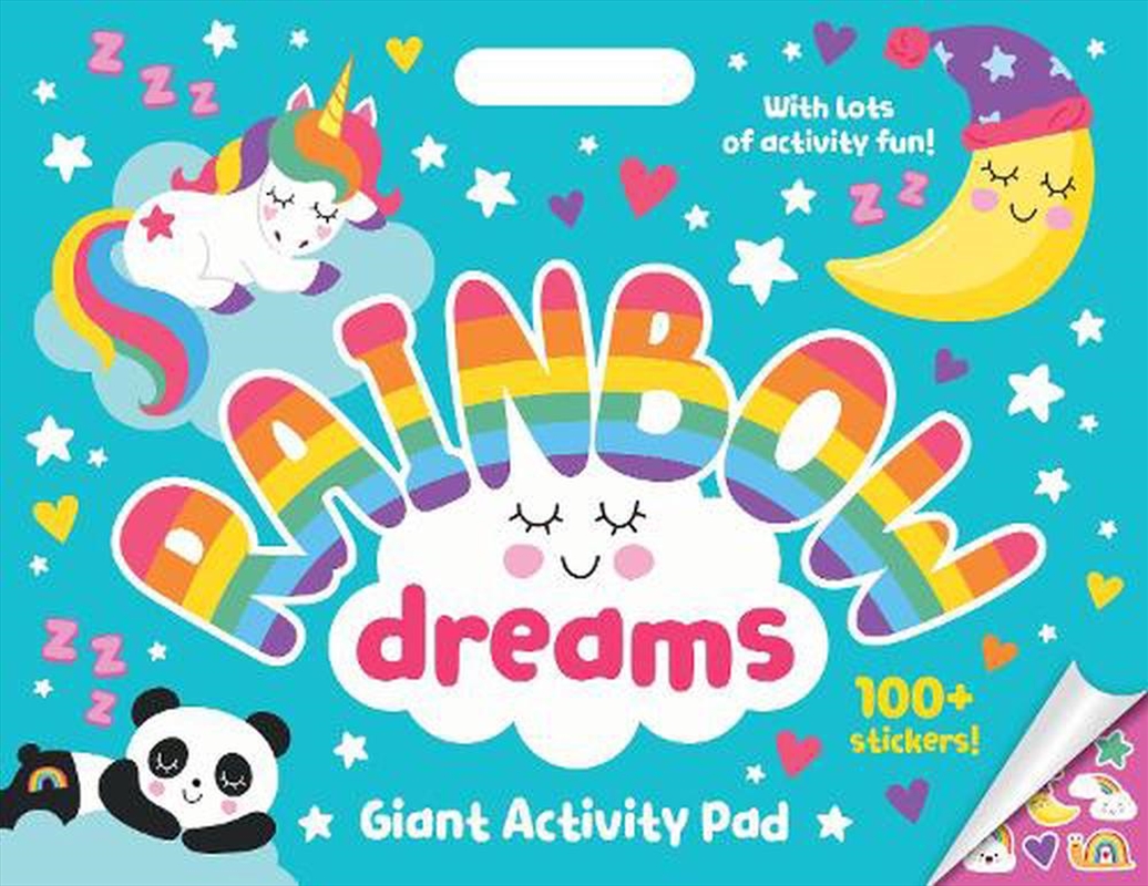 Rainbow Dreams - Giant Activity Pad/Product Detail/Kids Activity Books