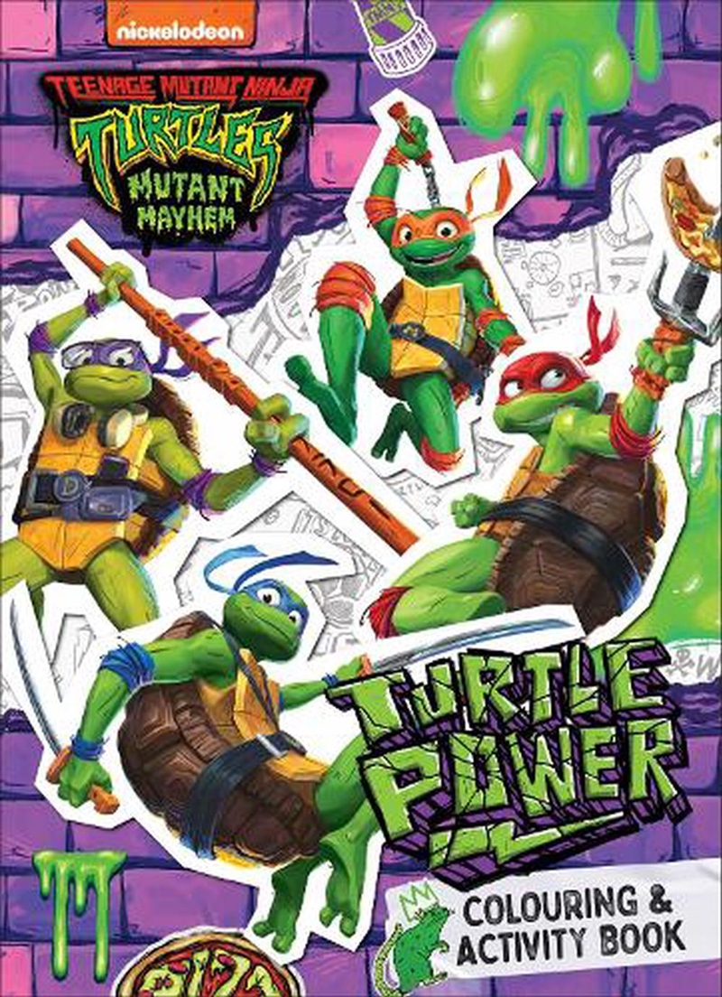 TMNT Mutant Mayhem - Colouring Book/Product Detail/Kids Colouring