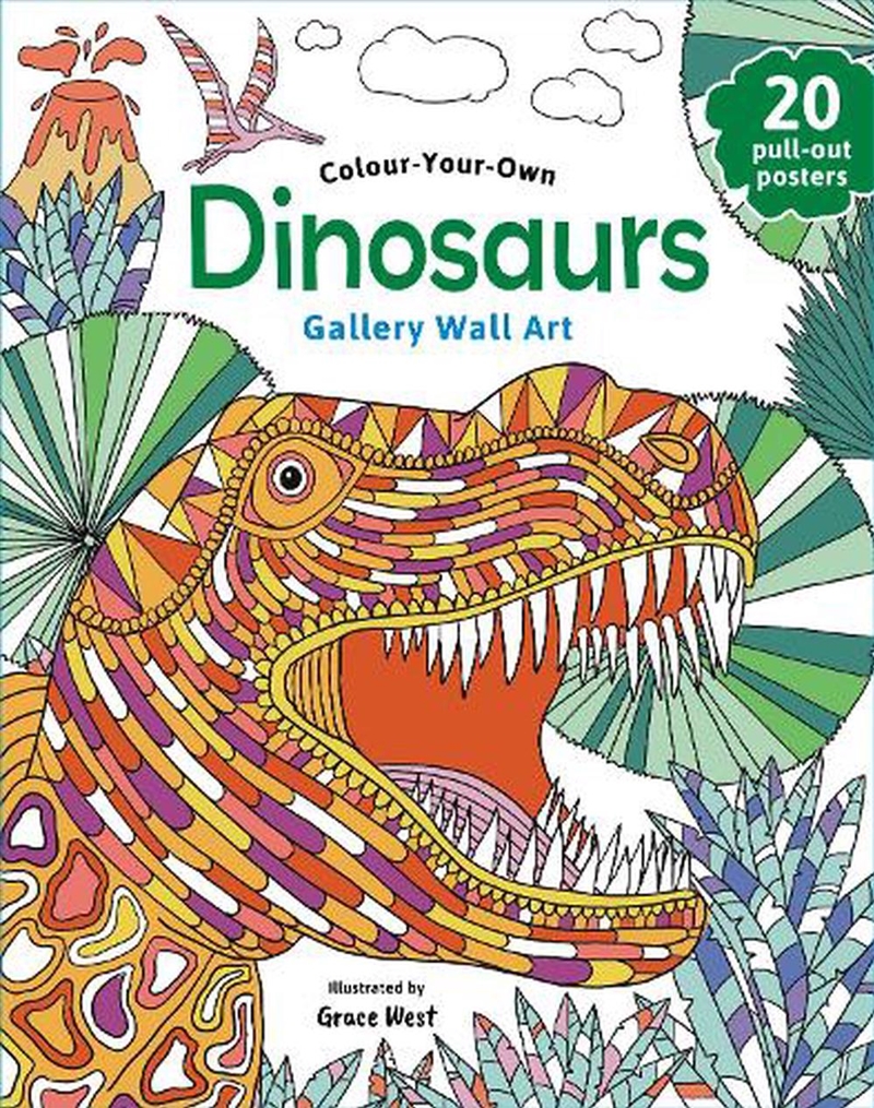 Wall Art - Dinosaurs/Product Detail/Kids Colouring