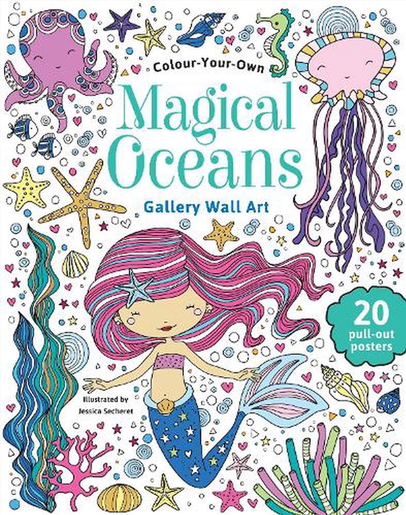 Wall Art - Magical Ocean/Product Detail/Kids Colouring